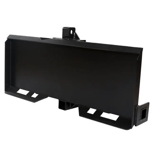 Alt view image 6 of 6 - 3 Point Attachment Adapter Skid Steer Trailer Hitch Front Loader case