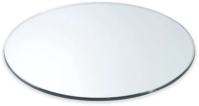 Main image of 36" Inch Round 1/4" Thick Clear Glass Table Top with Flat Polished Edge and Tempered Glass, Replacement Glass Table Top, Great for Dining Tables, end Tables, and Outdoor Patio Table Tops or