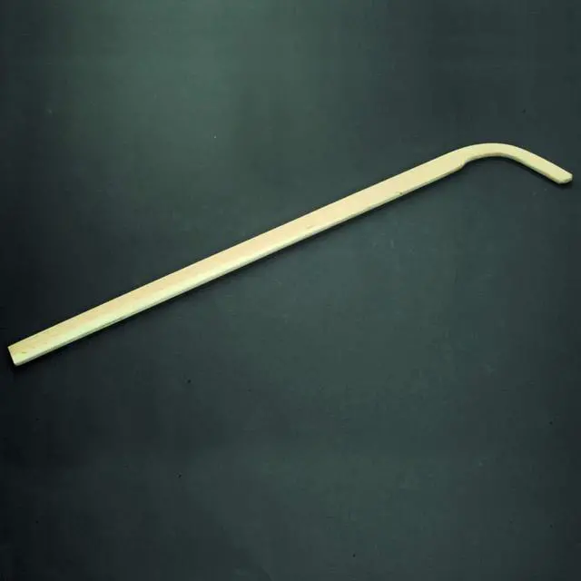 Alt view image 2 of 4 - 48" Wooden Cultivator Handles, Replacement Set of 2 for Low and High Wheel Cultivators Farm Garden, Amish Made