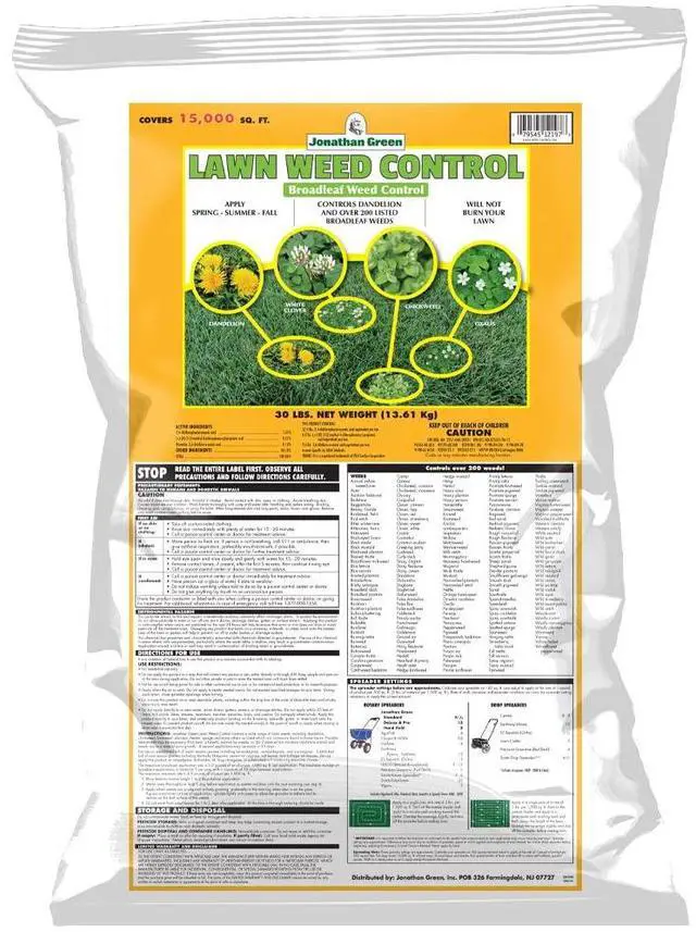 Main image of (12197) Lawn Weed Control - Post Emergent Broadleaf Weed Killer (15,000 Sq. Ft.)