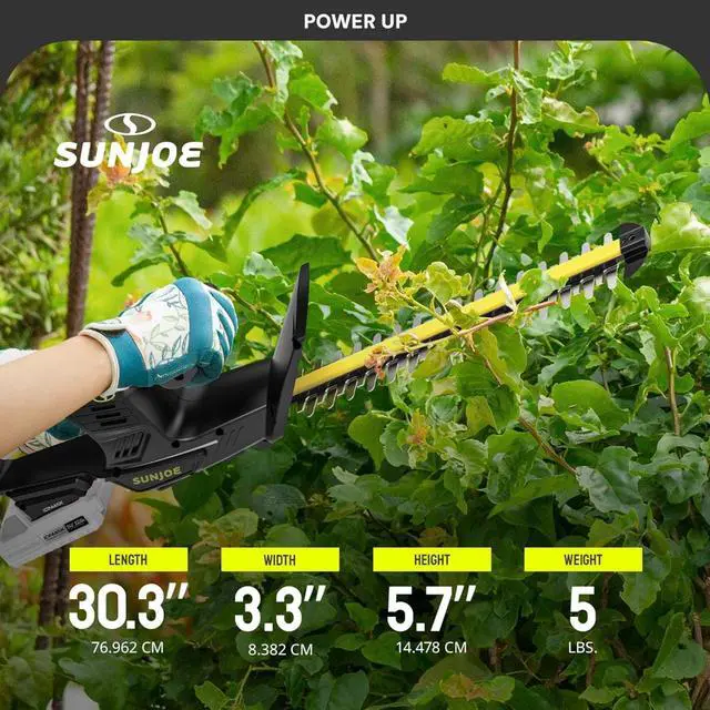 Alt view image 2 of 6 - 24V-HT18-LTE 24V 2.0Ah 18-in Cordless Handheld Hedge Trimmer 5/8" Cutting Capacity, Blade, Kit (w/ 2.0 Ah Battery + Quick Charger)