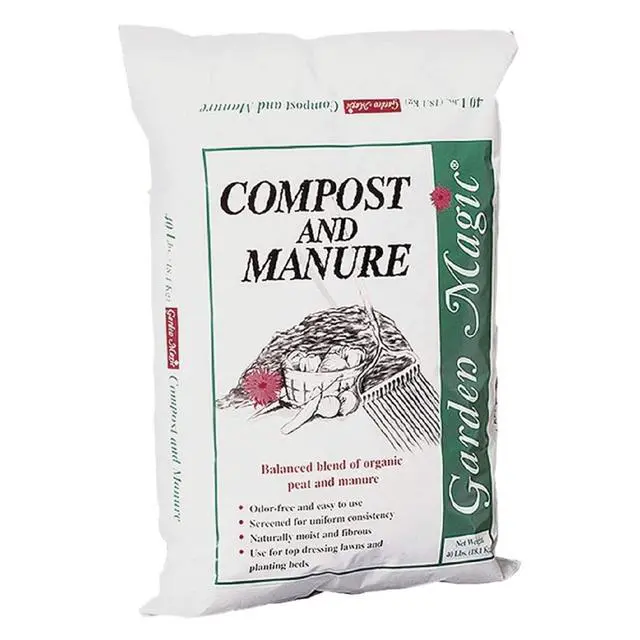 Alt view image 6 of 6 - Michigan Peat 40 Pound Compost and Manure with Odor Free Blend and Naturally Moist and Fibrous for Lawn and Garden, 3 Pack