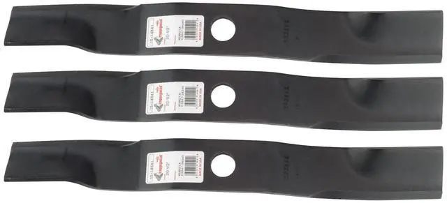 Main image of 3 Mower Blades Fit Kubota Models ZD ZG KOHLER ZD1F-60P ZD21 ZD25 Replaces K5647-34330 3 Blades For 60 Deck