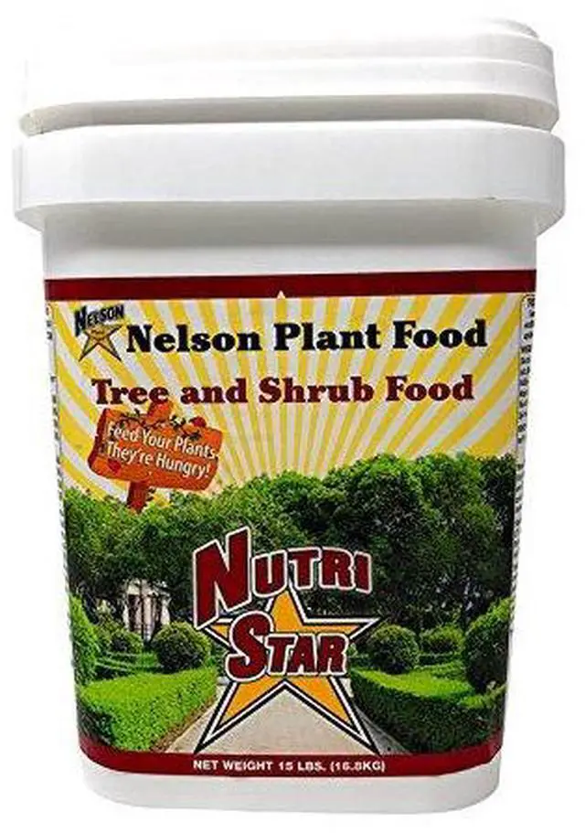 Main image of Nelson - Trees, Shrubs, & Evergreens Plant Food for In-Ground, Containers, & Patios, Granular Fertilizer, NutriStar 21-6-8 (15 lb.)