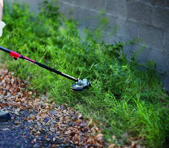 Alt view image 2 of 4 - TrimmerPlus Brush Cutter Attachment for Compatible Gas Powered Multi-Use Outdoor Equipment (TPB720)