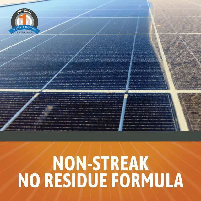 Alt view image 4 of 6 - One Shot 1S-CSPC Solar Panel Cleaner Concentrate - Makes 32 Gallons, 1 Gallon