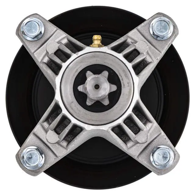 Alt view image 6 of 6 - Spindle High-Lift Blade Kit for MTD Cub Cadet 54 inch Deck RZT L54 S54 LX54 GT54 SX54 G8400 G8600 T310