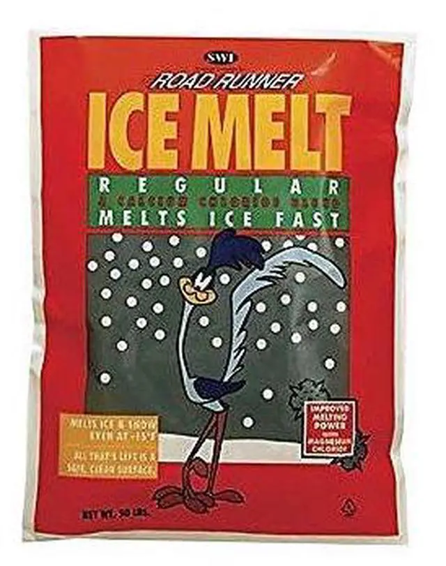 Alt view image 2 of 2 - Road Runner Ice Melt,50lb. Bag,Calcium, Magnesium, Potassium, Sodium Chlorides