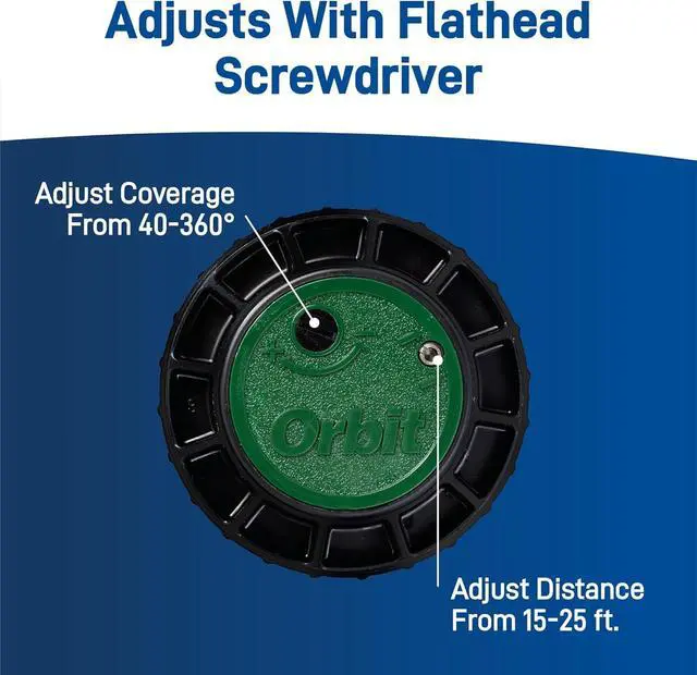 Alt view image 6 of 6 - Watermaster 55461 Voyager 4-Inch Adjustable Pop-Up Gear Drive Sprinkler Head (6Total Sprinklers)