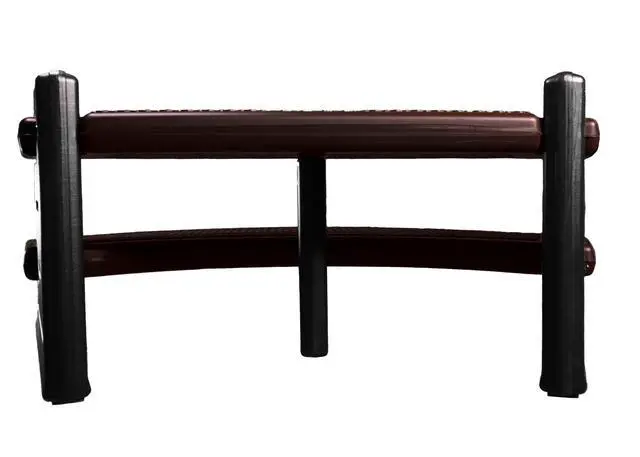 Alt view image 6 of 6 - The Edge Spa Step, 40-Inch Wide Hot Tub Stairs, Multipurpose Indoor/Outdoor Step Stool with Oversized Treads and 2-Tone Design, Coffee
