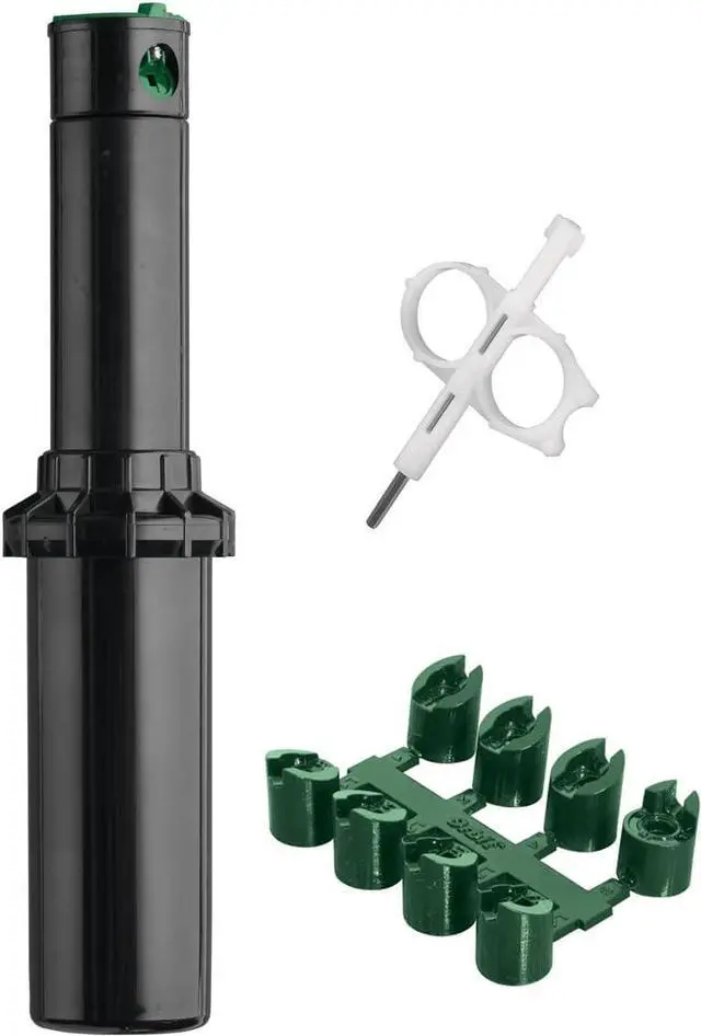 Main image of 5-Pack 55662 Voyager II Professional 4" Adjustable Pop-Up Gear Drive Rotor Sprinkler Spray Head, 40° to 360° Pattern, 25' - 52' Spray Distance (Ten Bonus nozzles Included) (5-Pack)