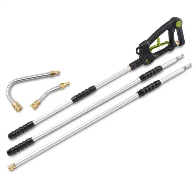 Main image of SPX-SRL9 Universal Pressure Washer Sky Lance, Includes 120º Gutter Adapter and 30º Angled Adapter, 9 Feet Long