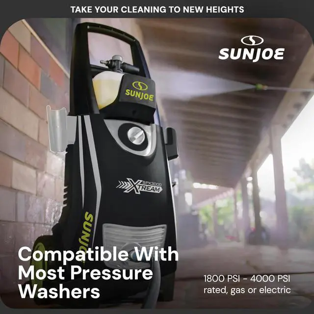 Alt view image 5 of 6 - SPX-SRL9 Universal Pressure Washer Sky Lance, Includes 120º Gutter Adapter and 30º Angled Adapter, 9 Feet Long