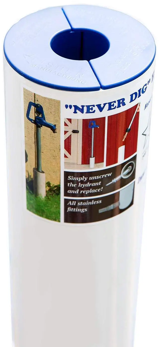 Main image of Never Dig Hydrant Sleeve for Frost-Proof Yard Hydrant