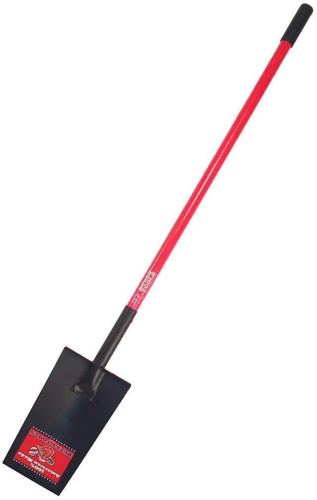 Main image of Edging & Planting Spade - Heavy-Duty 12-Gauge Edging Spade with Long Fiberglass Handle for Landscaping, Digging, Transplanting & Tough Soil Work, Flat Shovel - 100% Made in The USA, 58"