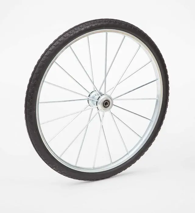 Main image of Lapp Wagons Heavy Duty Metal Spoke Wheels - 20" to 26" Flat Free Wheels | 26" x 1.95" Tire
