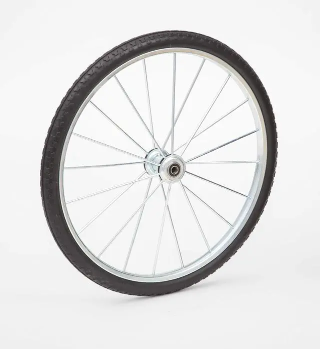 Main image of Lapp Wagons 20" to 26" Flat Free Metal Spoke Wheels - 4" Hub, 5/8" Axle Bearing - 26" x 1.95" Tire