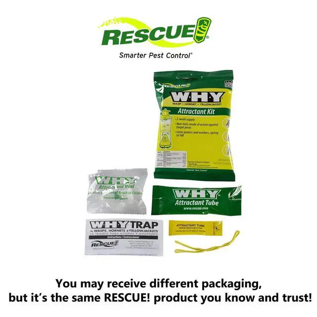 Alt view image 5 of 5 - Non-Toxic Wasp, Hornet, Yellowjacket Trap (WHY Trap) Attractant Refill - 2 Week Refill - 12 Pack