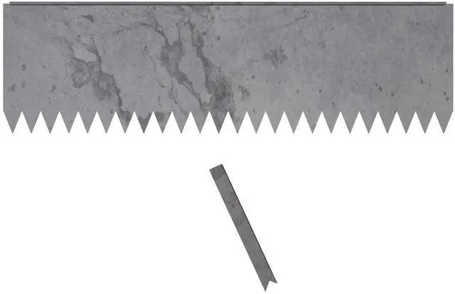 Main image of Hammer-in Landscape Edging - 48-inch Strips - 14-inch Depth 1/4-inch Rounded top COR-Ten Steel (1 Pack)