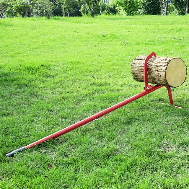 Alt view image 5 of 5 - 1942 | Timberjack | Log Lifter | Steel | 45 Inches Red