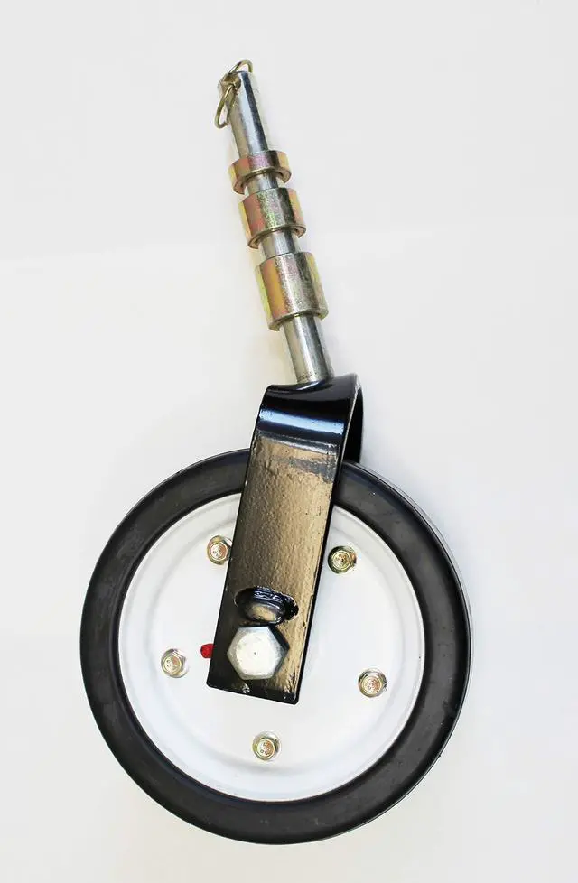 Main image of Complete Finish Mower Wheel Assembly Fits from 4' - 7' cut mowers