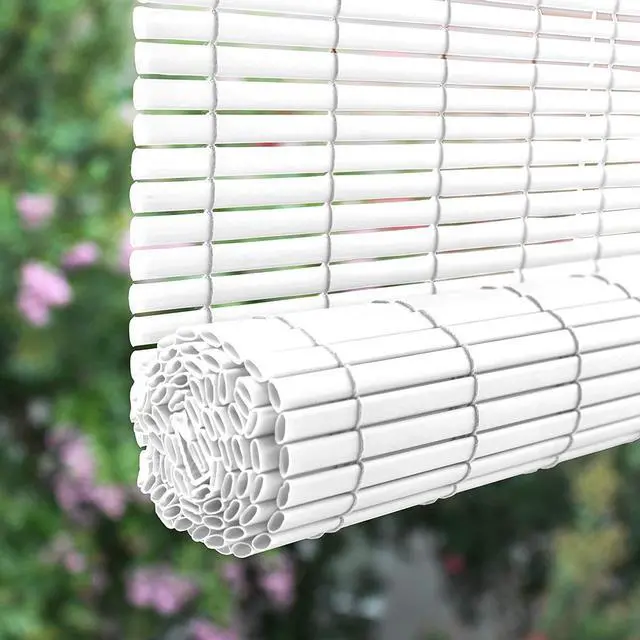 Alt view image 3 of 6 - 72" Outdoor Blinds Roll Up Blind Vinyl Shade Cool and Comfortable Private Haven Outdoors for Entertaining Family and Friends with Affordable Patio Sun Shades Adjustable Head Rail Indoor or Outdoor Use