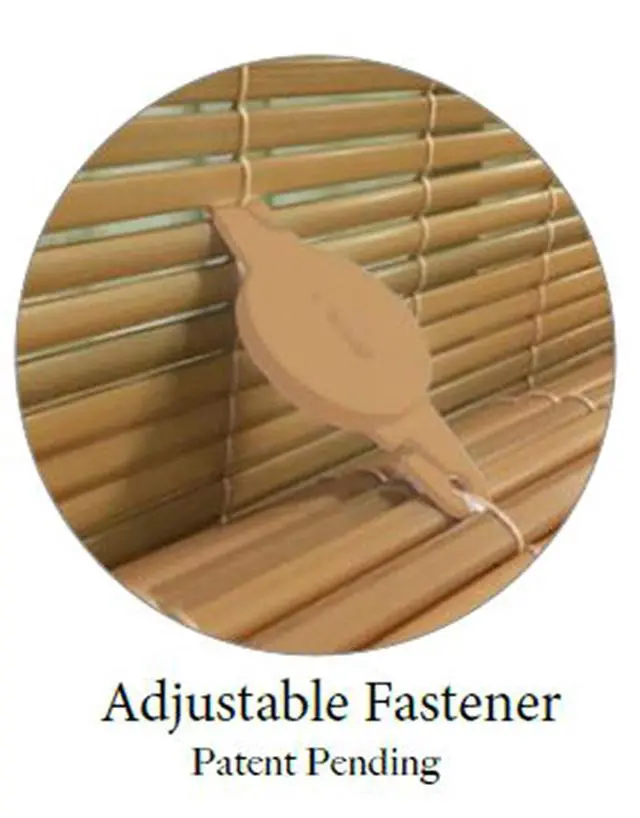 Alt view image 5 of 6 - 72" Outdoor Blinds Roll Up Blind Vinyl Shade Cool and Comfortable Private Haven Outdoors for Entertaining Family and Friends with Affordable Patio Sun Shades Adjustable Head Rail Indoor or Outdoor Use