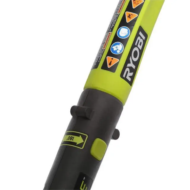 Alt view image 3 of 6 - One+ 18-Volt Lithium-ion Shaft Cordless Electric String Trimmer and Edger (Tool ONLY)