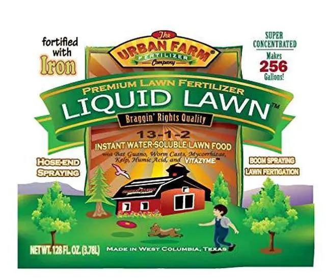 Alt view image 2 of 3 - Liquid Lawn Fertilizer, 1 gallon, 13-1-2