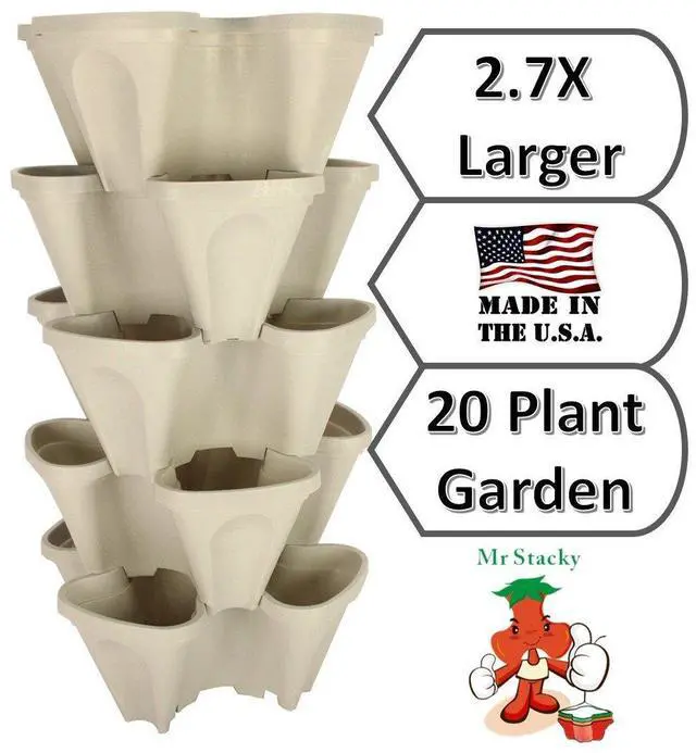 Alt view image 3 of 6 - 5 Tiered Vertical Gardening Planter, Indoor & Outdoor