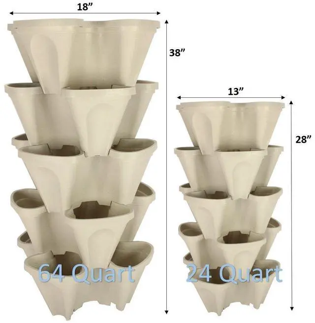 Alt view image 5 of 6 - 5 Tiered Vertical Gardening Planter, Indoor & Outdoor