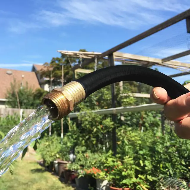 Alt view image 3 of 4 - 5/8" x 50' Heavy Duty Premium Rubber Hot Water Hose, Black