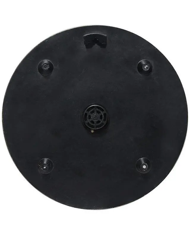 Alt view image 3 of 6 - Blanc Fleur Aged Bronze - 15in Round Wall Thermometer, Aged Bronze Finish Case, Water Resistant