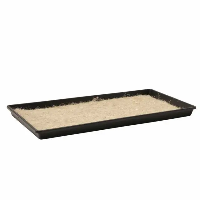 Alt view image 2 of 4 - 10 Trays Shallow 1020 Trays No Hole Extra Strength Black