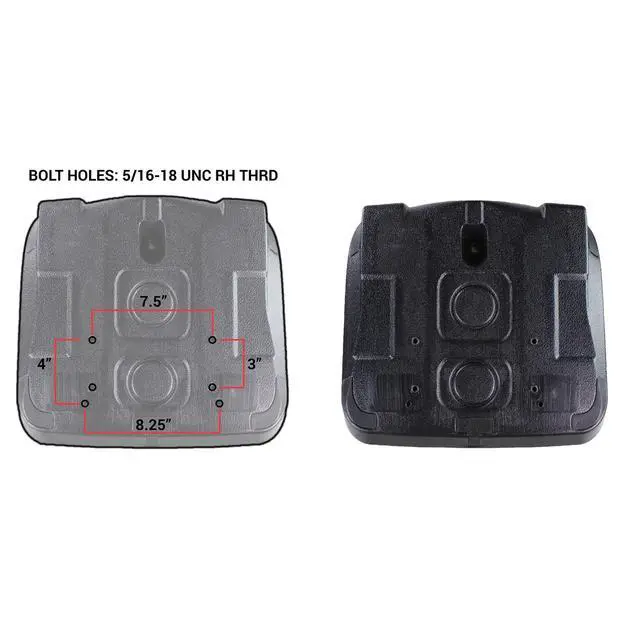 Alt view image 6 of 6 - E-VG11696 Seat for John Deere XUV, E, TURF, TE TURF ELECTRIC, TH TURF GATOR, TH 6X4 DIESEL, TX 4X2, F735, F725, F710 Gators and more. Applicable models are listed below