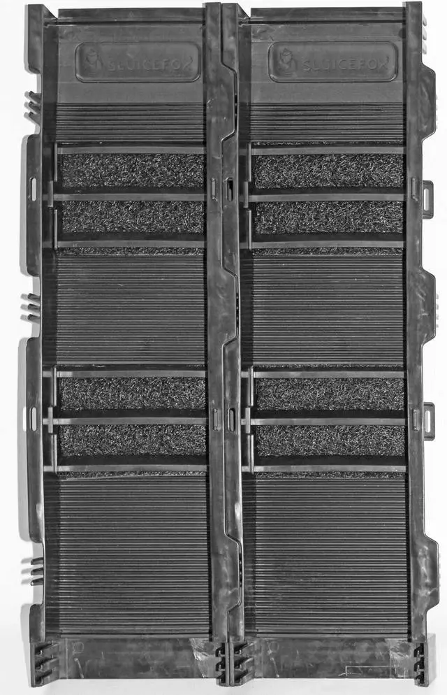 Alt view image 6 of 6 - Portable Expandable Sluice Box for Gold Mining and Prospecting; Includes Miner's Moss, Hungarian Style riffles, and deep V riffles. Essential Tool for Gold panning Kits