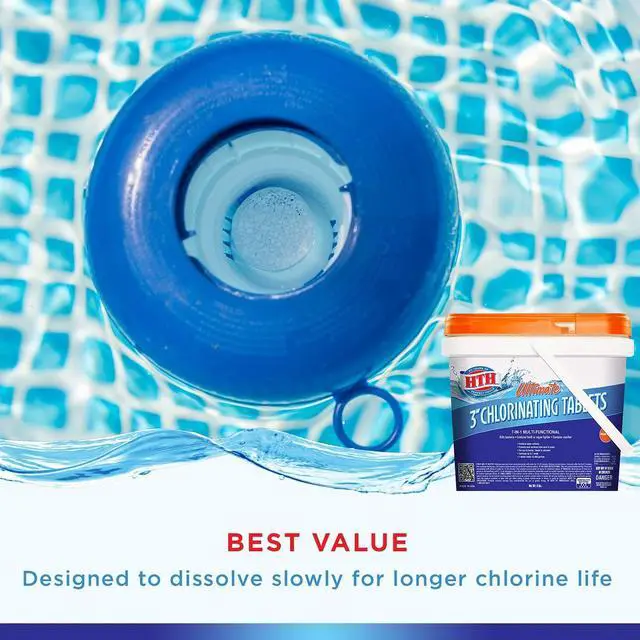 Alt view image 3 of 5 - 42044 Ultimate 3-inch Chlorinating Tablets Swimming Pool Chlorine, 8 lbs