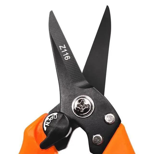 Alt view image 3 of 6 - Z116-3PK of Shears, Hoof and Floral Trimming, Twin-Blade, 7.5-Inch, 3-Pack