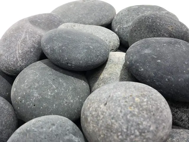Alt view image 3 of 4 - 50 Lb. Premium Black Grey Mexican Beach Pebbles 3-5 inches, Decor, Garden, Landscape, Pathways, Backyard, Rock Pebble