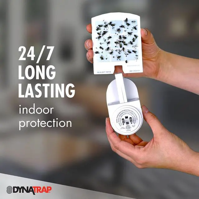 Alt view image 5 of 6 - DT3005W-DS3 Fruit Fly, Gnat, Moth and Fly Discreet Outlet Trap - 3 Pack