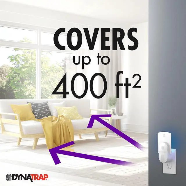 Alt view image 6 of 6 - DT3005W-DS3 Fruit Fly, Gnat, Moth and Fly Discreet Outlet Trap - 3 Pack