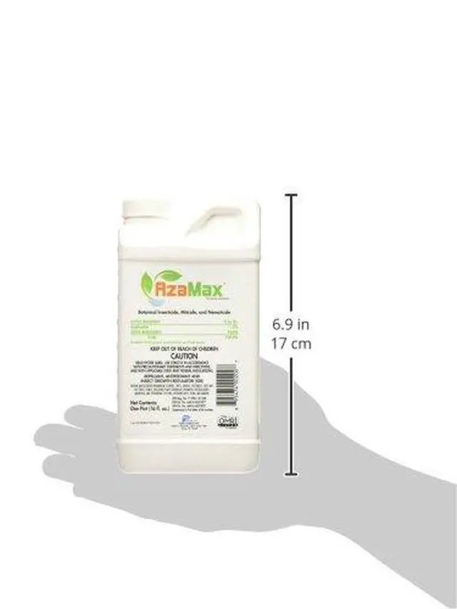 Alt view image 3 of 3 - Azamax GH2007 Antifeedant and Insect Growth Regulator, 16 Ounce
