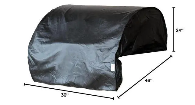 Alt view image 3 of 3 - 3PROBICV Water Resisting Vinyl Grill Cover w/Felt Backing for Professional Blaze LUX 34 in 3 Burner Stainless Steel Built in Gas Grills