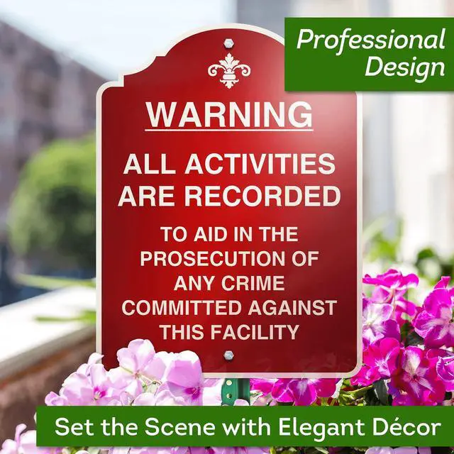 Alt view image 2 of 6 - Custom Sign, Customized for Outdoor/Indoor Use, Personalized Designer Style Sign, 18x24 Inch, 24 Colors, Rust-Free Thick AlumaBond - Made by:, USA (Florolex I - Flood)