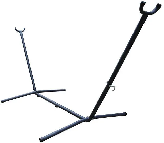 Main image of UHS9 Universal Space-Saving Steel Hammock Stand, 9-Feet, Charcoal