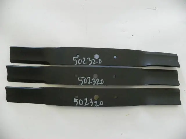 Main image of King Kutter 60" Finish Mower Blades Set of 3, Code 502320
