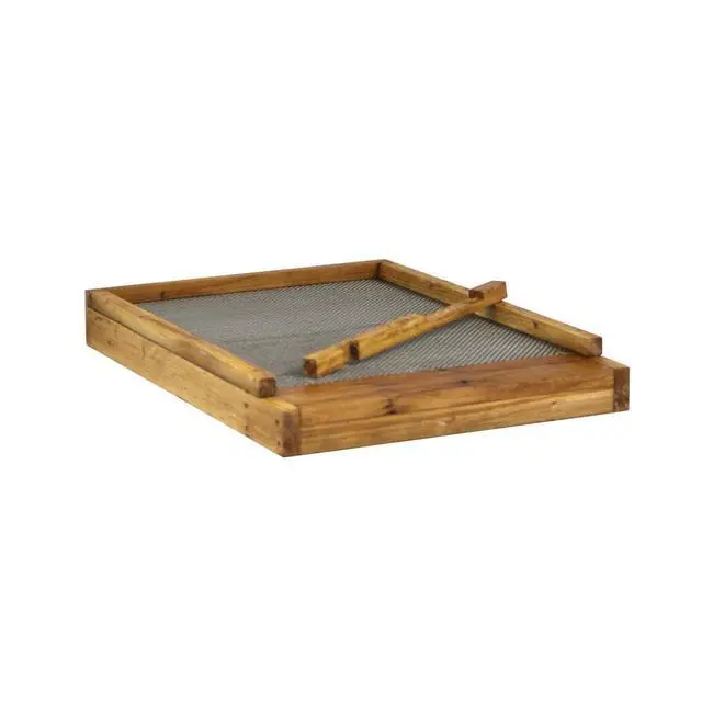 Alt view image 2 of 6 - 10 Frame Langstroth Beehive Parts Kit Dipped in 100% Beeswax Includes Telescoping Top Cover, Oval Bee Escape, Inner Cover, Screened Bottom Board, Entrance Reducer& Queen Excluder