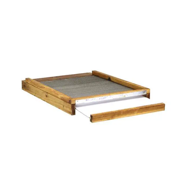 Alt view image 3 of 6 - 10 Frame Langstroth Beehive Parts Kit Dipped in 100% Beeswax Includes Telescoping Top Cover, Oval Bee Escape, Inner Cover, Screened Bottom Board, Entrance Reducer& Queen Excluder