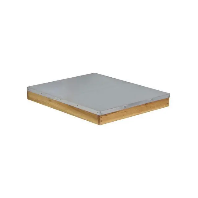 Alt view image 6 of 6 - 10 Frame Langstroth Beehive Parts Kit Dipped in 100% Beeswax Includes Telescoping Top Cover, Oval Bee Escape, Inner Cover, Screened Bottom Board, Entrance Reducer& Queen Excluder