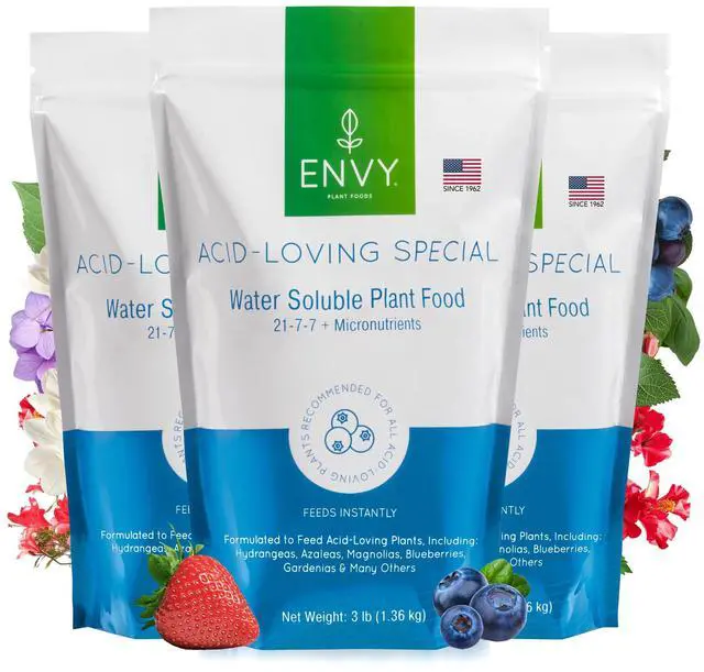 Main image of Plant Foods Acid-Loving Special | Water Soluble Fertilizer | Hydrangea, Azalea, & Berry Plant Food (3lb x3)